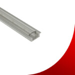 LED-Lichtleiste Einbau- / Aufbauprofil A-2507 / Silber