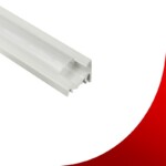 LED-Lichtleiste Eck-Aufbauprofil AKLED 30 / Weiß