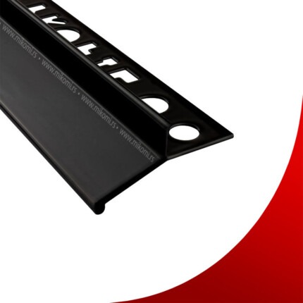 Fotografija crne balkonske okapnice AO-10.