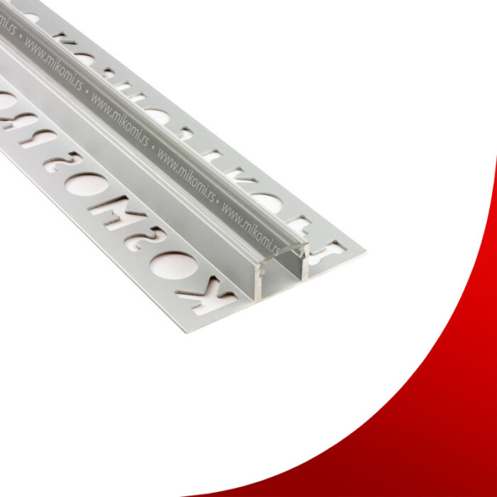 LED-Bordürenleiste T-77-10 BOR / Silber Matt – Bild 2