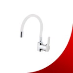 Platinum Sink Faucet – White 10604