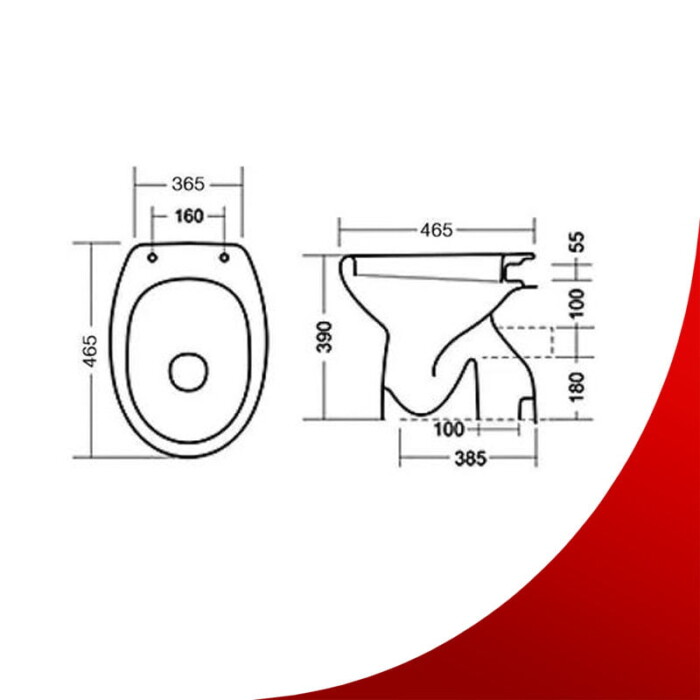 WC-Schüssel Viktorija A Simplon – Bild 2