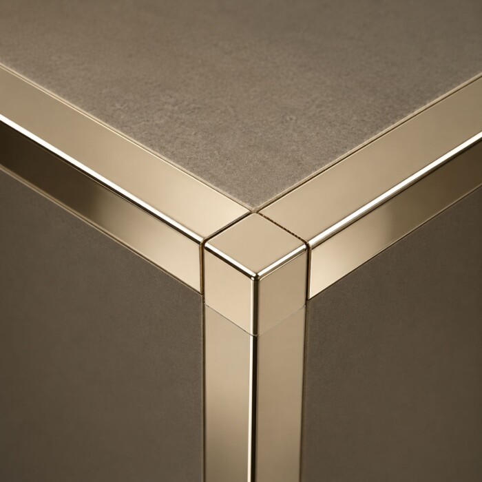 Stainless Steel Deco Strip Q-ST 12 Champagne Bright - Image 5