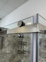 2993 TUŠ KABINA 80X100 190 SIVO STAKLO 8MM CRNI PROFIL - Slika 6