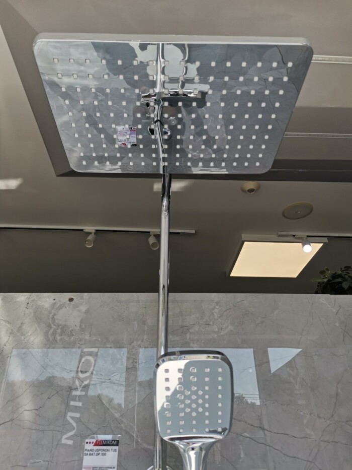 PIANO usponski tus sa baterijom DP.100 - hrom - Slika 3