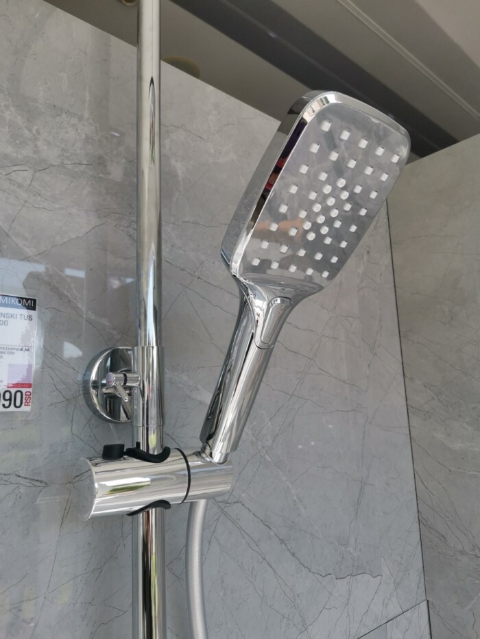 PIANO usponski tus sa baterijom DP.100 - hrom - Slika 4