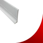 Baseboard (Skirting) DC-80 / Silver Matte