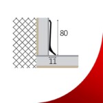 Sockelleiste DC-80 / Schwarz – Bild 2