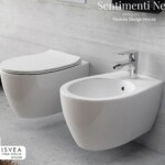 SENTIMENTI Wandhängende Toilettenschüssel mit SLIM Soft-Close-Sitz – Bild 2