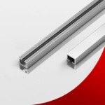 Bordura lajsna U-10 / srebro sjaj