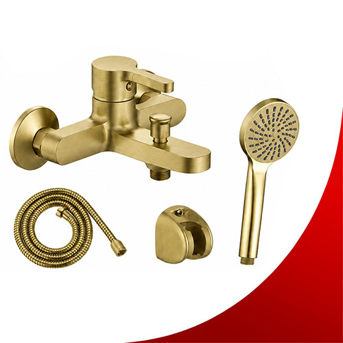 Baterija za kadu HARMONIA -zlato bruseno KF058300BG Baterija za kadu HARMONIA -zlato bruseno KF058300BG - Слика 1