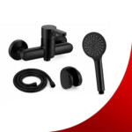 Baterija za tus HARMONIA -crna KF058400B
